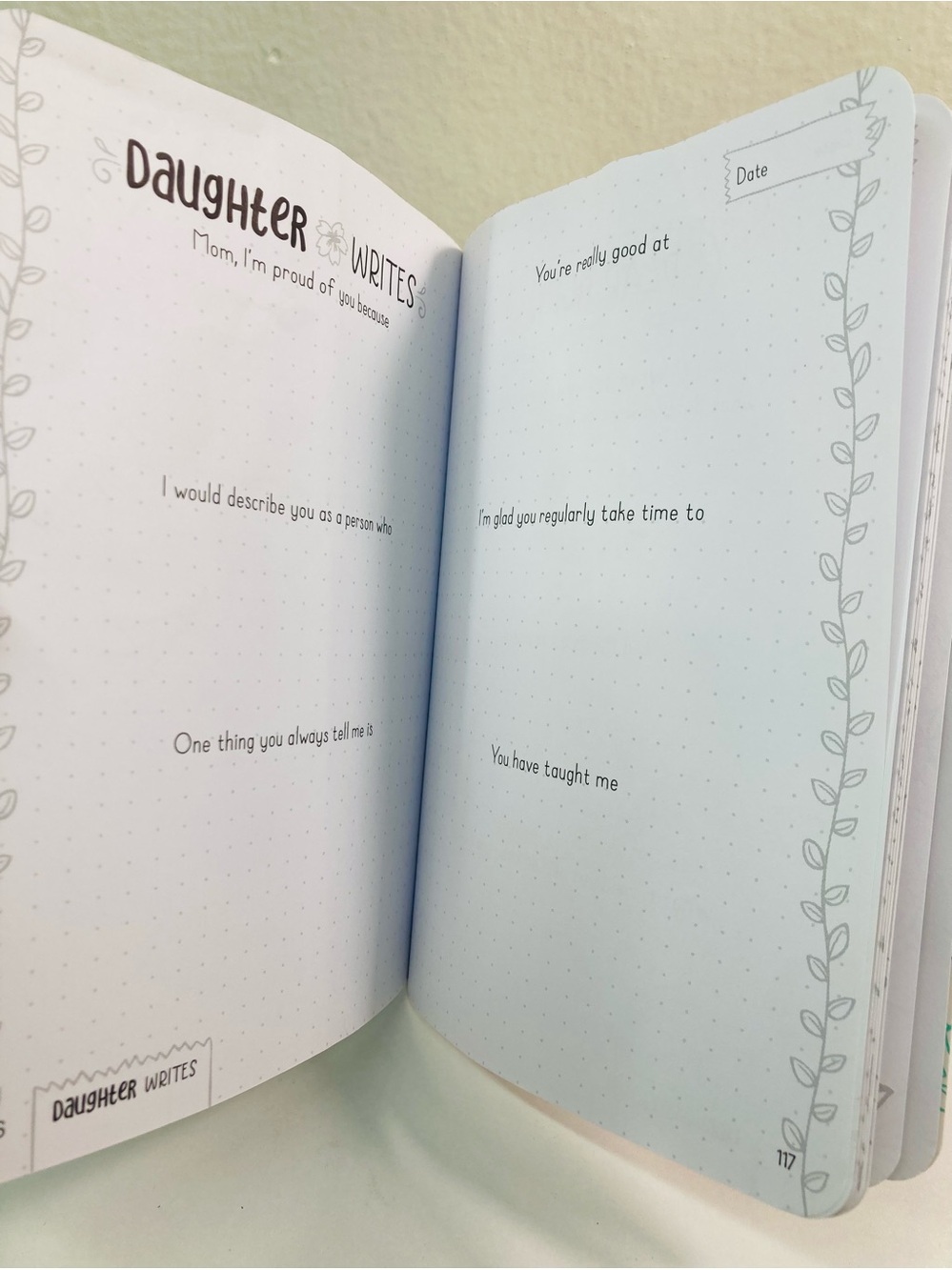 Journal: Love, Mom and Me: A Mother & Daughter Keepsake Journal - Picture 4 of 14